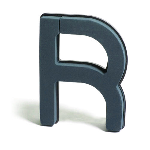 Letter R - Plastic Backed Foam Letter