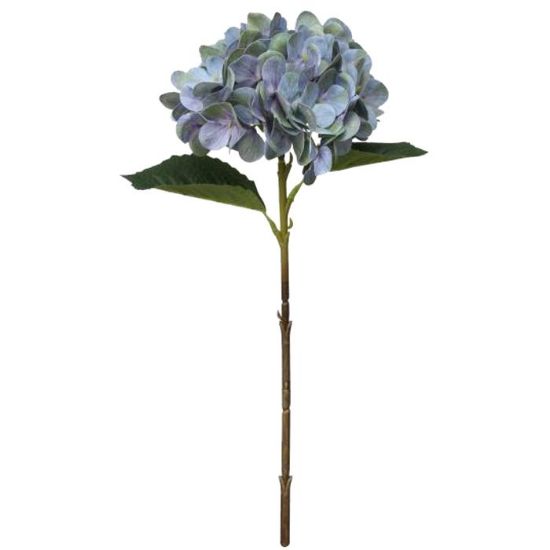 45cm Blue Real Touch Hydrangea