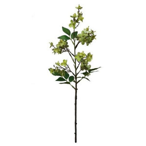 52cm Green Real Touch Daphne Spray Stem - Artificial Flowers