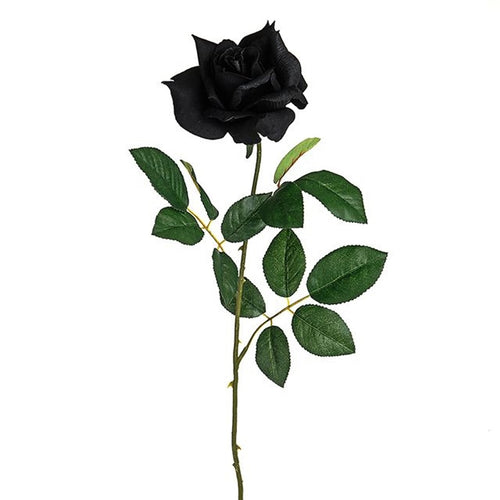 71cm Black Large Premium Rose