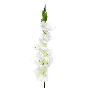 96cm Large Gladiolus Spray Cream - Single Stem Artificial Flower