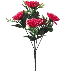 36 x 30cm Assorted Spray Carnation Bunches - Artificial Silk Flower - Full Box