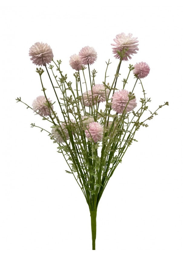 6 X 53cm Deluxe Pink Artificial Flower Bunches with Foliage - Full Box