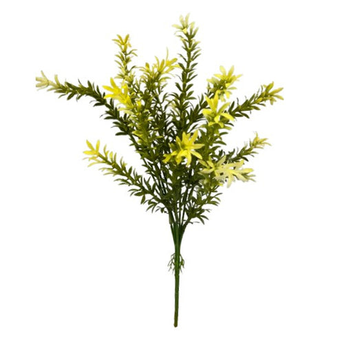 42cm Yellow Plastic Filler Bush