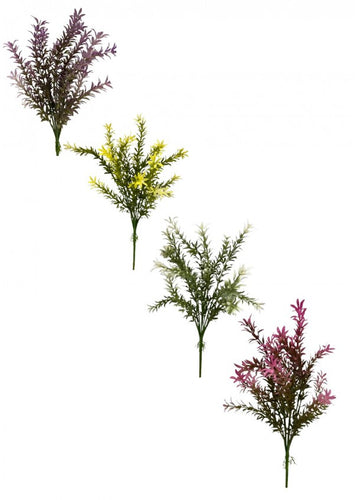 24 X 42cm Plastic Filler Bush - Assorted Colours - Full Box