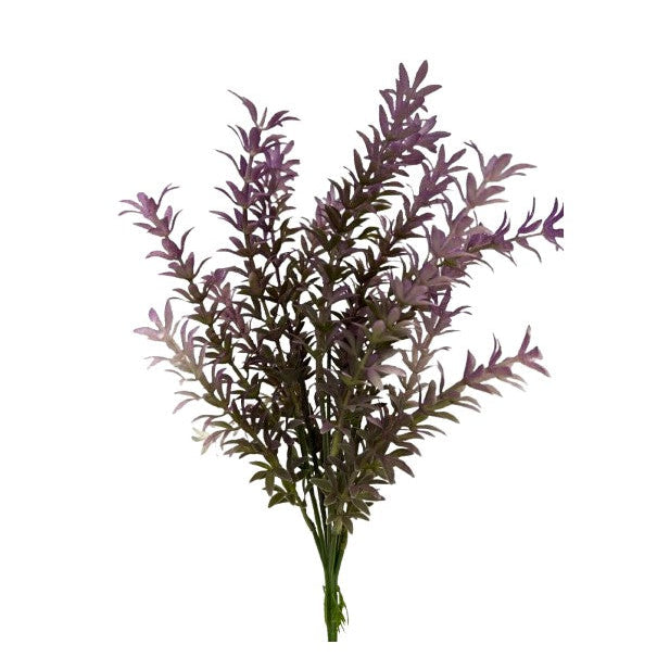 42cm Purple Plastic Filler Bush