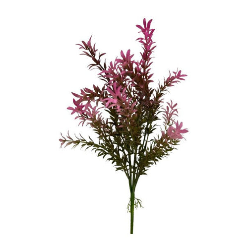 42cm Pink Plastic Filler Bush