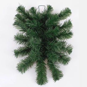 58cm Green Teardrop Wreath - Artificial Christmas Xmas