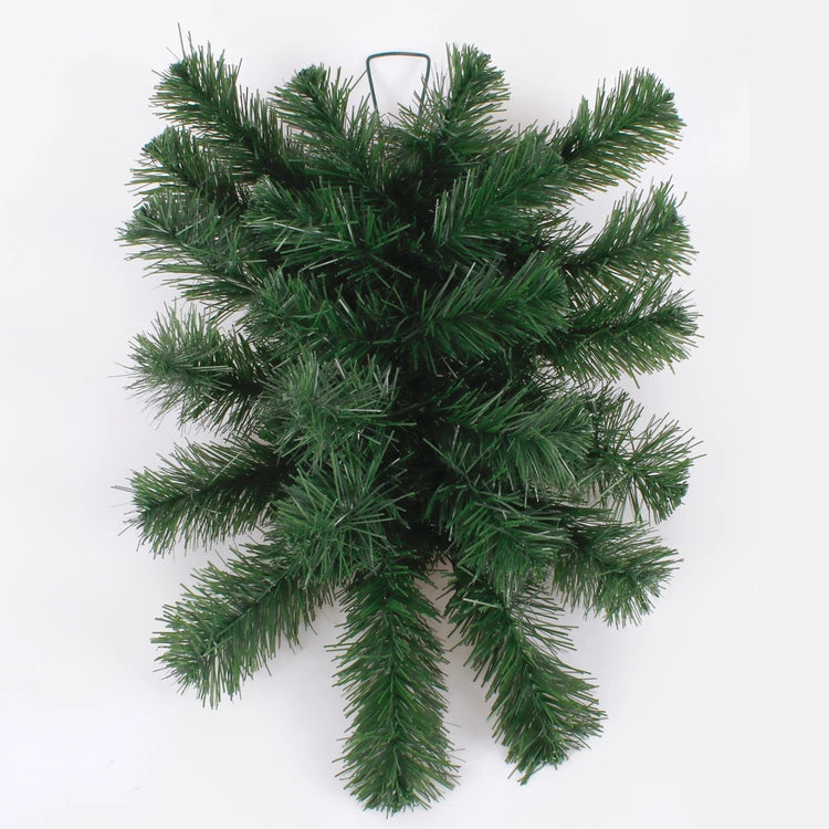 58cm Green Teardrop Wreath - Artificial Christmas Xmas