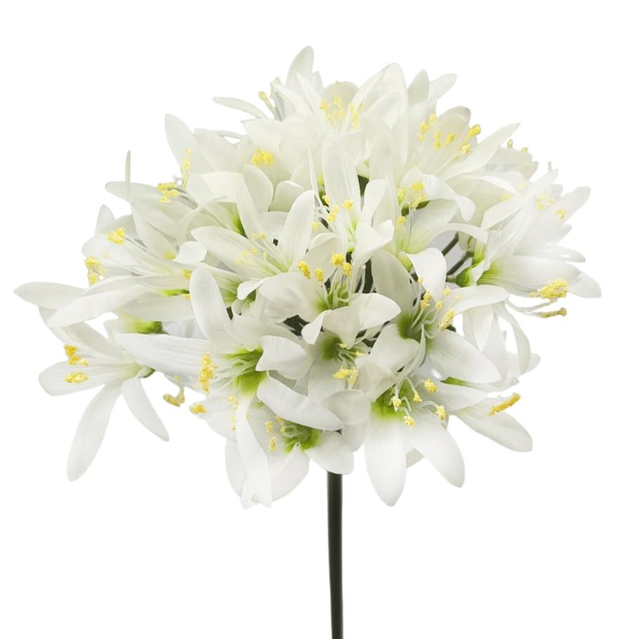 82cm Large White Nerine Single Stem Artificial Titleys Flowers