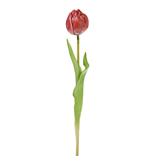 Prestige Tulip Stem Red 40.5cm - Artificial Flower