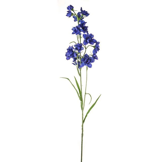 76cm Delphinium Spray Dark Blue - Artificial Flower Single Stem