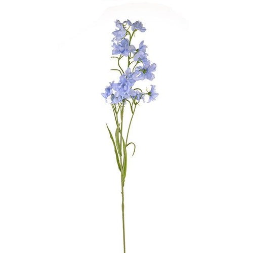 76cm Delphinium Spray Light Blue - Artificial Flower Single Stem