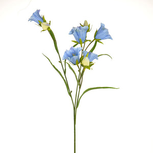 48 cm Bell Flower Blue Single Stem