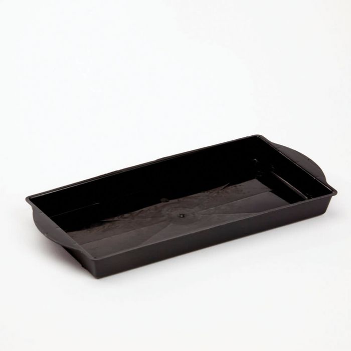 Pack of 5 x Black Plastic Single Brick Floral Tray - Small Craft Pack