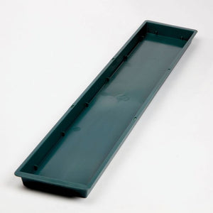 Green Plastic Triple Brick Tray x 5 - Wet Dry Brick Foam Floristry Dish - LARGE ITEM