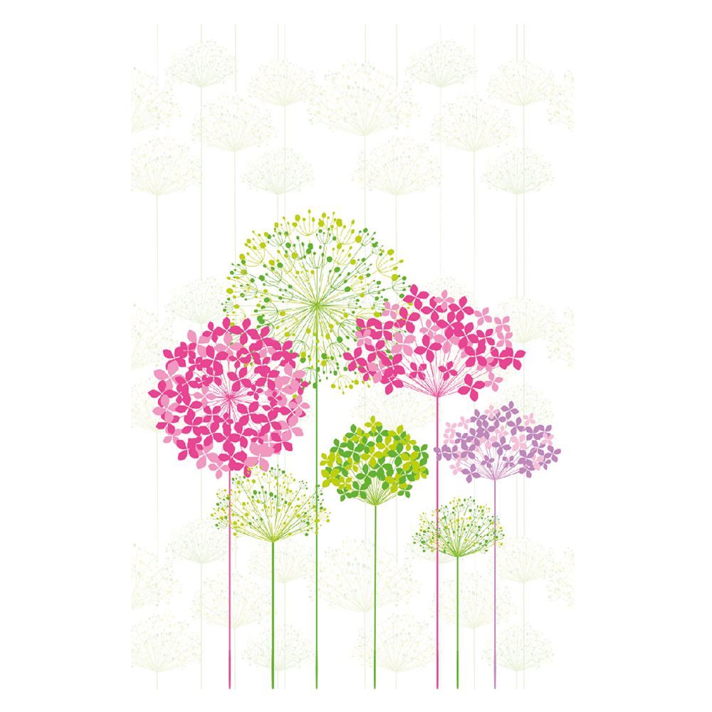 Pack of 25 - Folding Cards - Flower Plant Care Florist - Hydrangeas Design