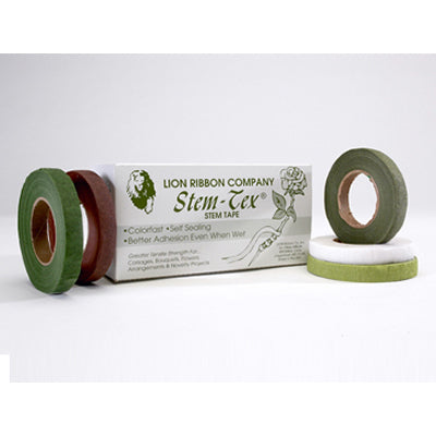 1 Roll StemTex  - Choice of Dark Green White Brown