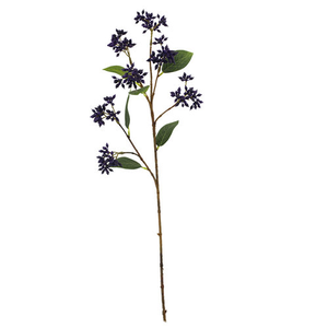 63cm Purple Japanese Berry Spray Single Stem - Artificial Flower
