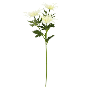 67cm Ivory Eryngium Sea Holly Single Stem - Artificial Flower