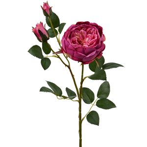 72cm Large Luxury Beauty Cerise/Pink Peony Spray - Artificial Single Stem Flower