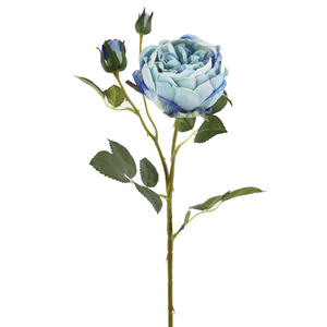 72cm Large Luxury Beauty Blue Peony Spray - Artificial Single Stem Flower