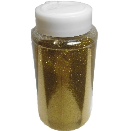 Gold Glitter in Plastic Tub - 500g