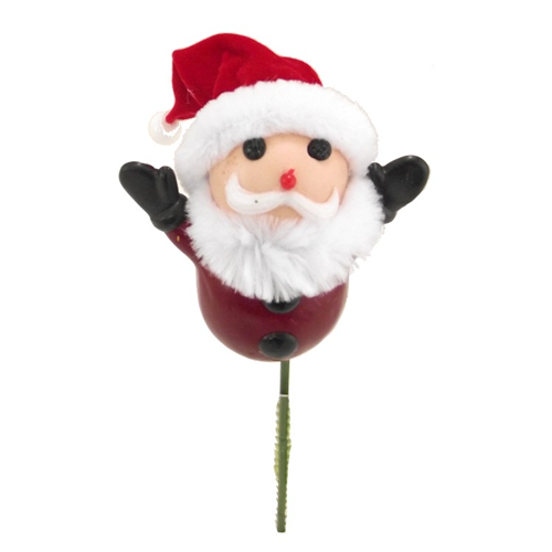 Santa Pick - Christmas Artificial Flower Xmas Wreath Bouquet
