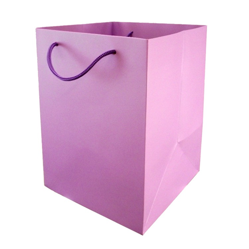 Pack of 10 - Lilac Hand Tie Bags