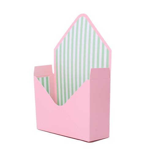 23cm Cardboard Envelope - Pink/Green
