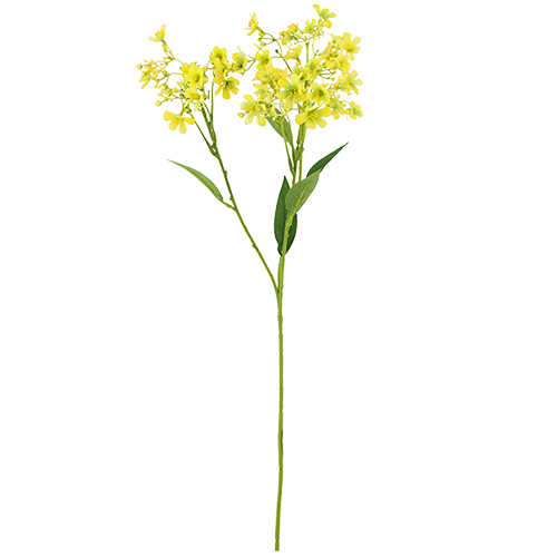72cm Lemon Daphne Spray Stem - Artificial Flowers