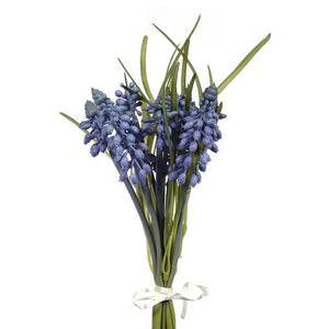 25cm Blue Muscari Bundle Bunch - Artificial Flower