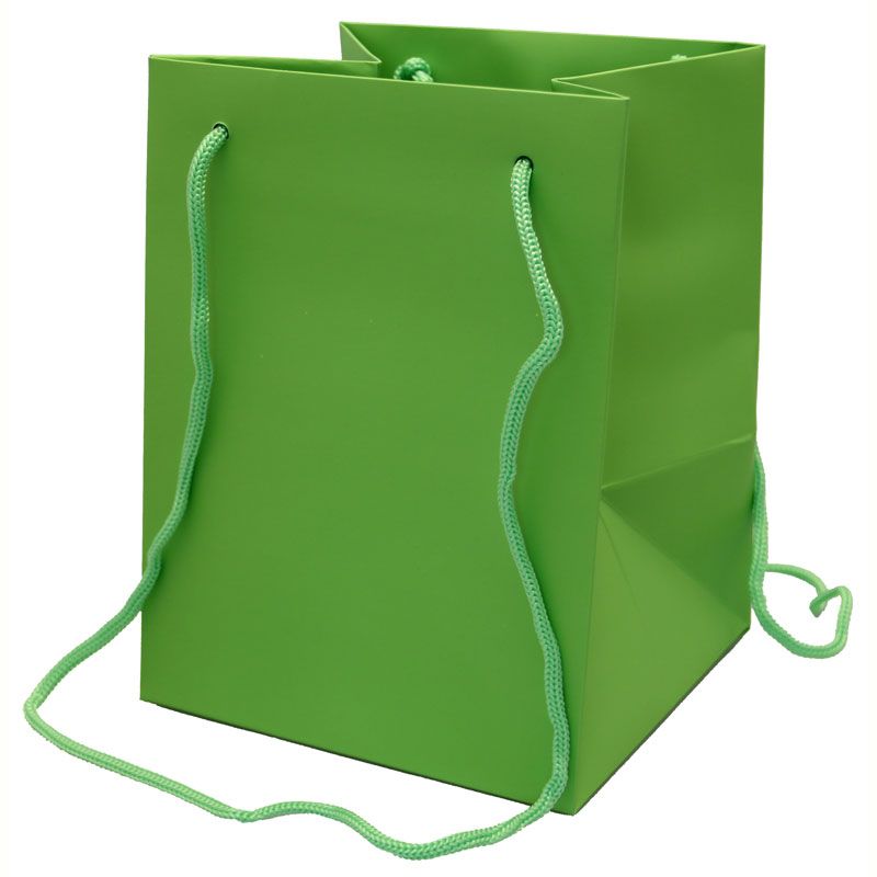 Pack of 10 - Green Hand Tie Bags
