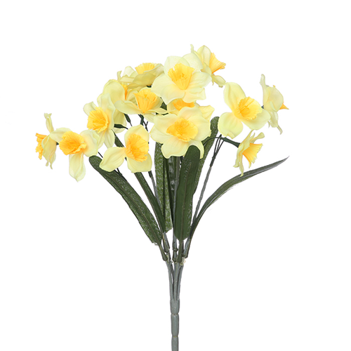 40cm Artificial Daffodil Bush (SB1)