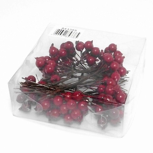Red Berries - 120pcs - Christmas Wreath Decoration