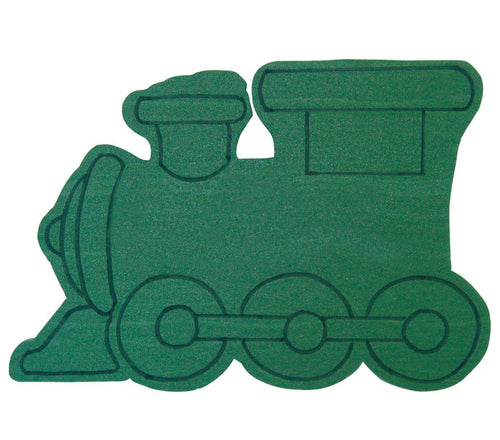 Small Train - Wet Foam Backed - Val Spicer - LARGE ITEM