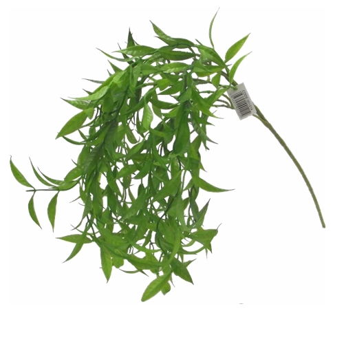 82 cm Artificial Large Plastic Tea Leaf Dark Green Trailing Foliage