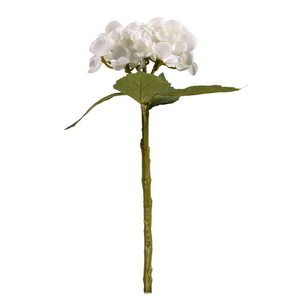 33 cm Artificial Hydrangea Stem Ivory