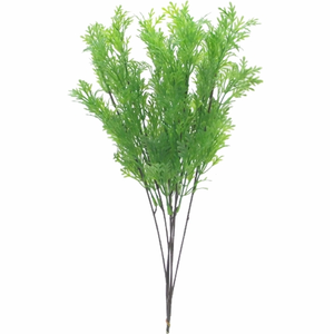 40cm Plastic Conifer Spray Green Foliage Greenery x 6pcs