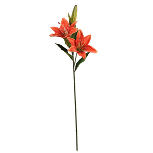 66 cm Orange Artificial Tiger Lily