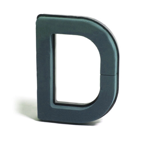 Letter D - Plastic Backed Foam Letter
