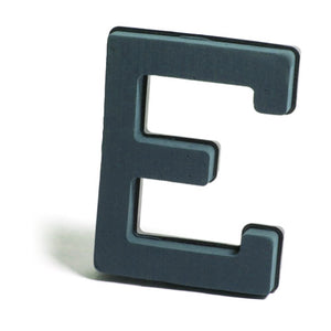 Letter E - Plastic Backed Foam Letter
