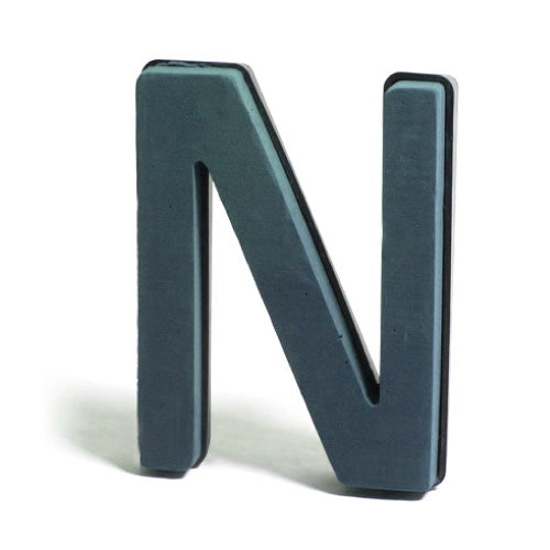 Letter N - Plastic Backed Foam Letter