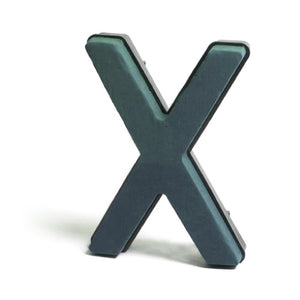 Letter X - Plastic Backed Foam Letter