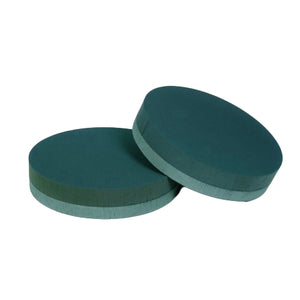 10" Val Spicer Wet Foam Backed Posy Pads (Pair)