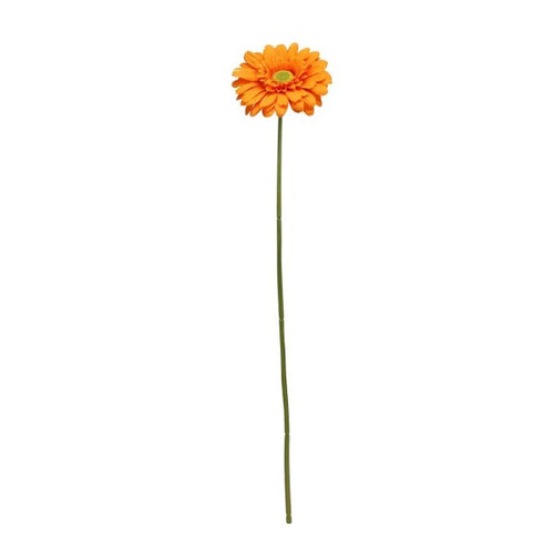72cm Large Gerbera Orange - Single Stem Artificial Flower
