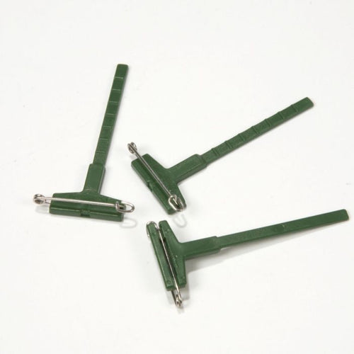 Pack of 5 x Oasis Green Corsage Clips - Small Craft Pack
