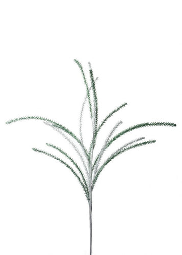 90cm White and Green Fern Spray - Artificial Flower