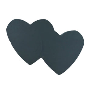 15" Val Spicer Wet Foam Backed Double Solid Heart (Single)