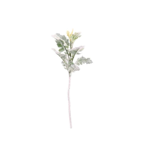 34 cm Artificial Dusty Miller Green Foliage